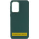 TPU чехол Bonbon Metal Style для Samsung Galaxy S23 Ultra Зеленый / Army green - фото