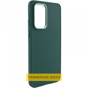 TPU чехол Bonbon Metal Style для Samsung Galaxy S23 Ultra Зеленый / Army green