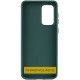TPU чохол Bonbon Metal Style для Samsung Galaxy S23 Ultra Зелений / Army green - фото