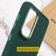 TPU чохол Bonbon Metal Style для Samsung Galaxy S23 Ultra Зелений / Army green - фото