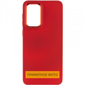 TPU чехол Bonbon Metal Style для Samsung Galaxy S23 Ultra Красный / Red