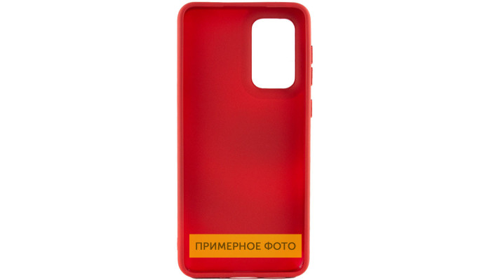 TPU чехол Bonbon Metal Style для Samsung Galaxy S23 Ultra Красный / Red - фото