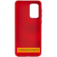 TPU чехол Bonbon Metal Style для Samsung Galaxy S23 Ultra Красный / Red - фото