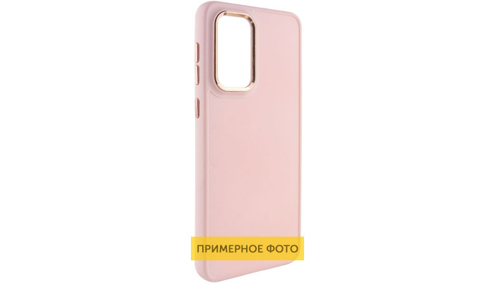 TPU чехол Bonbon Metal Style для Samsung Galaxy S23 Ultra Розовый / Light pink - фото