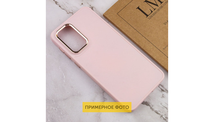 TPU чехол Bonbon Metal Style для Samsung Galaxy S23 Ultra Розовый / Light pink - фото