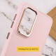 TPU чехол Bonbon Metal Style для Samsung Galaxy S23 Ultra Розовый / Light pink - фото