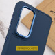 TPU чохол Bonbon Metal Style для Samsung Galaxy S23 Ultra Синій / Cosmos blue - фото