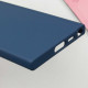 TPU чохол Bonbon Metal Style для Samsung Galaxy S23 Ultra Синій / Cosmos blue - фото