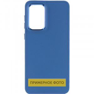 TPU чехол Bonbon Metal Style для Samsung Galaxy S23 Ultra Синий / Denim Blue