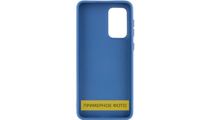 TPU чехол Bonbon Metal Style для Samsung Galaxy S23 Ultra Синий / Denim Blue - фото