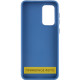 TPU чехол Bonbon Metal Style для Samsung Galaxy S23 Ultra Синий / Denim Blue - фото