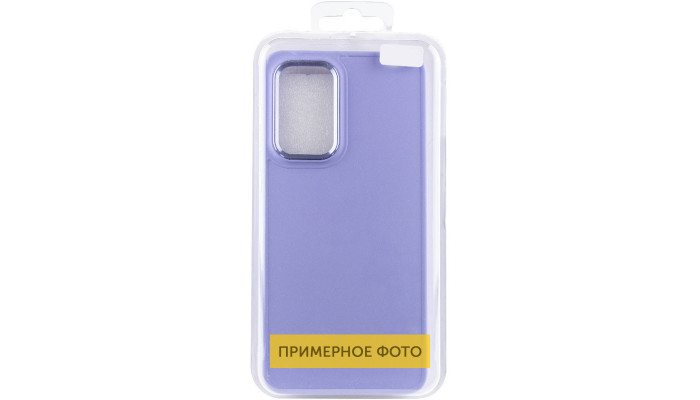 TPU чехол Bonbon Metal Style для Samsung Galaxy S23 Ultra Сиреневый / Dasheen - фото