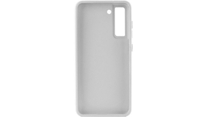 TPU чехол Bonbon Metal Style для Samsung Galaxy S23+ Белый / White - фото