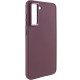 TPU чехол Bonbon Metal Style для Samsung Galaxy S23+ Бордовый / Plum - фото