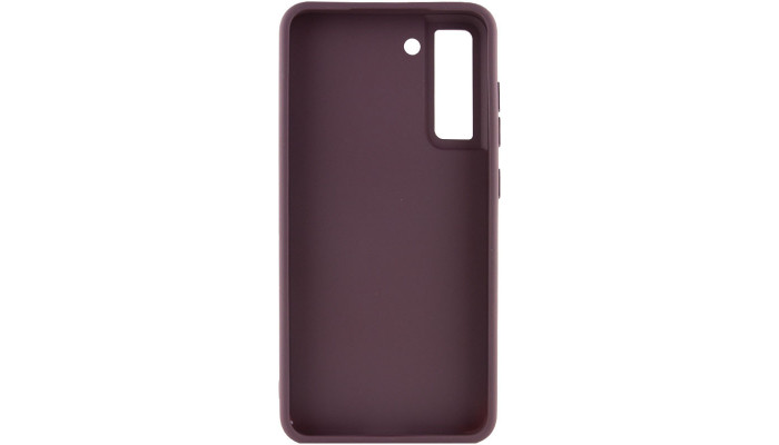 TPU чохол Bonbon Metal Style для Samsung Galaxy S23+ Бордовий / Plum - фото