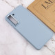 TPU чехол Bonbon Metal Style для Samsung Galaxy S23+ Голубой / Mist blue - фото