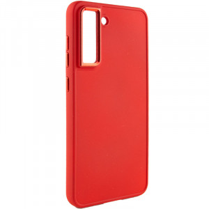 TPU чехол Bonbon Metal Style для Samsung Galaxy S23+ Красный / Red