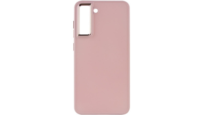 TPU чехол Bonbon Metal Style для Samsung Galaxy S23+ Розовый / Light pink - фото