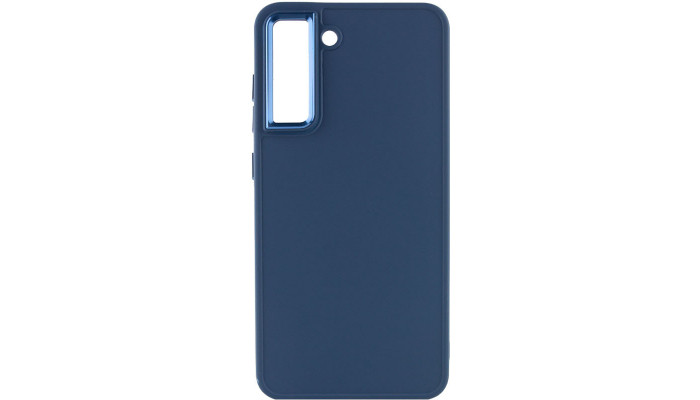 TPU чехол Bonbon Metal Style для Samsung Galaxy S23+ Синий / Cosmos blue - фото