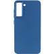 TPU чехол Bonbon Metal Style для Samsung Galaxy S23+ Синий / Denim Blue - фото