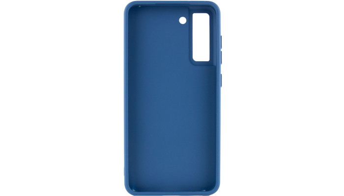 TPU чехол Bonbon Metal Style для Samsung Galaxy S23+ Синий / Denim Blue - фото