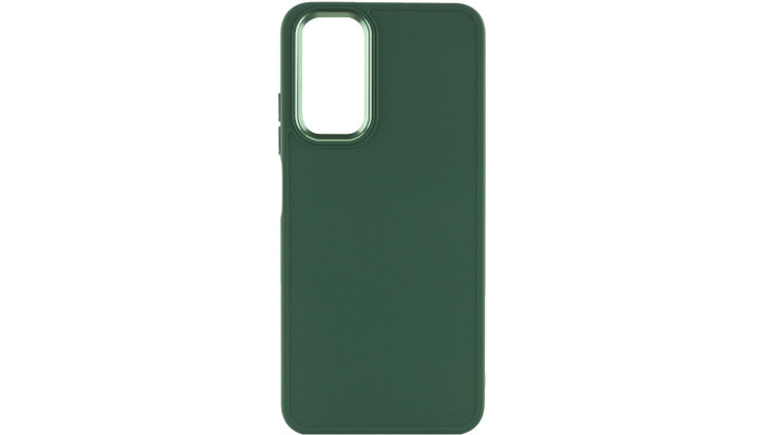 TPU чохол Bonbon Metal Style для Samsung Galaxy A34 5G Зелений / Pine green - фото