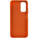 TPU чехол Bonbon Metal Style для Samsung Galaxy A34 5G Оранжевый / Papaya - фото