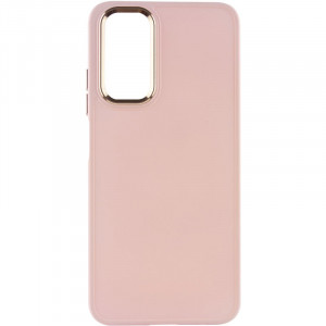 TPU чехол Bonbon Metal Style для Samsung Galaxy A34 5G Розовый / Light pink