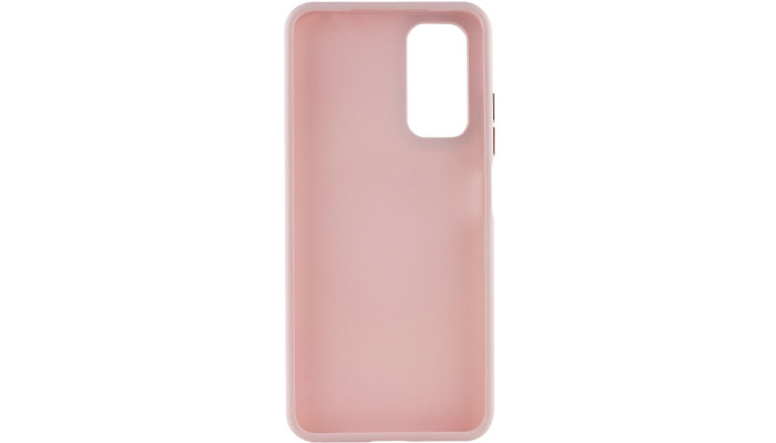 TPU чехол Bonbon Metal Style для Samsung Galaxy A34 5G Розовый / Light pink - фото
