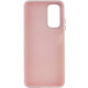 TPU чехол Bonbon Metal Style для Samsung Galaxy A34 5G Розовый / Light pink - фото