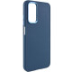 TPU чехол Bonbon Metal Style для Samsung Galaxy A14 4G/5G Синий / Cosmos blue - фото