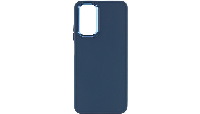 TPU чохол Bonbon Metal Style для Samsung Galaxy A14 4G/5G Синій / Cosmos blue - фото