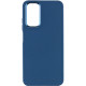 TPU чехол Bonbon Metal Style для Samsung Galaxy A14 4G/5G Синий / Denim Blue - фото
