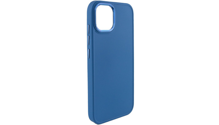 TPU чехол Bonbon Metal Style для Samsung Galaxy A05 Синий / Denim Blue - фото