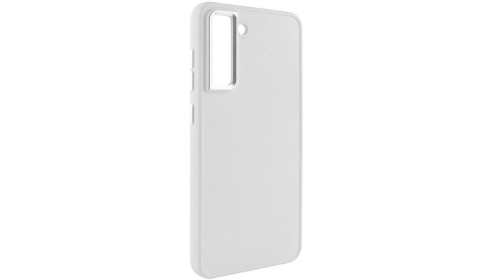 TPU чехол Bonbon Metal Style для Samsung Galaxy S24 Белый / White - фото