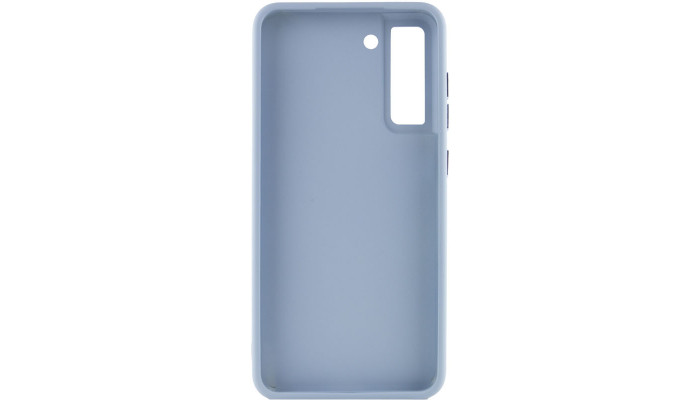 TPU чехол Bonbon Metal Style для Samsung Galaxy S24 Голубой / Mist blue - фото
