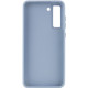 TPU чехол Bonbon Metal Style для Samsung Galaxy S24 Голубой / Mist blue - фото