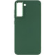 TPU чохол Bonbon Metal Style для Samsung Galaxy S24 Зелений / Army green - фото