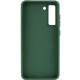 TPU чохол Bonbon Metal Style для Samsung Galaxy S24 Зелений / Army green - фото