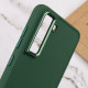 TPU чехол Bonbon Metal Style для Samsung Galaxy S24 Зеленый / Army green - фото