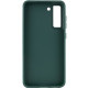 TPU чехол Bonbon Metal Style для Samsung Galaxy S24 Зеленый / Pine green - фото