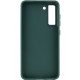 TPU чохол Bonbon Metal Style для Samsung Galaxy S24 Зелений / Pine green - фото