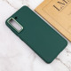 TPU чехол Bonbon Metal Style для Samsung Galaxy S24 Зеленый / Pine green - фото