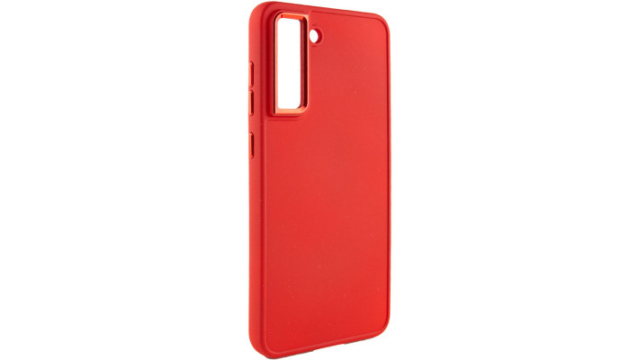 TPU чехол Bonbon Metal Style для Samsung Galaxy S24 Красный / Red - фото