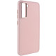 TPU чохол Bonbon Metal Style для Samsung Galaxy S24 Рожевий / Light pink - фото