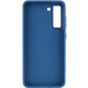 TPU чехол Bonbon Metal Style для Samsung Galaxy S24 Синий / Denim Blue - фото