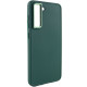 TPU чохол Bonbon Metal Style для Samsung Galaxy S24+ Зелений / Pine green - фото