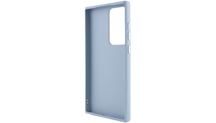 TPU чохол Bonbon Metal Style для Samsung Galaxy S24 Ultra Блакитний / Mist blue - фото