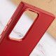TPU чехол Bonbon Metal Style для Samsung Galaxy S24 Ultra Красный / Red - фото