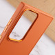 TPU чехол Bonbon Metal Style для Samsung Galaxy S24 Ultra Оранжевый / Papaya - фото